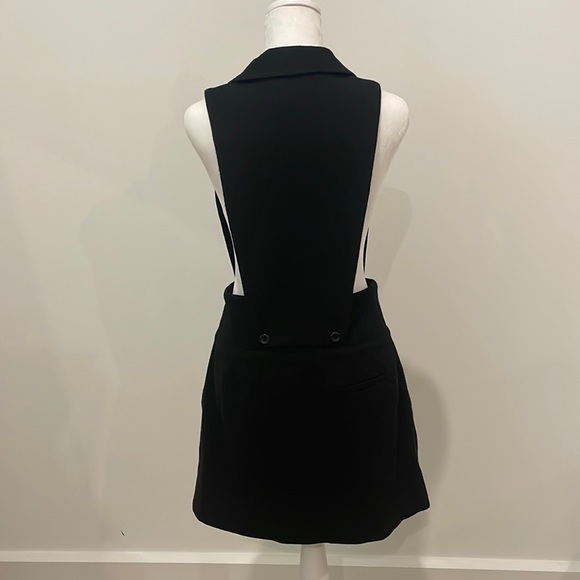 Dolce Vita wool skirt with detachable lapel size s - Picture 3 of 4